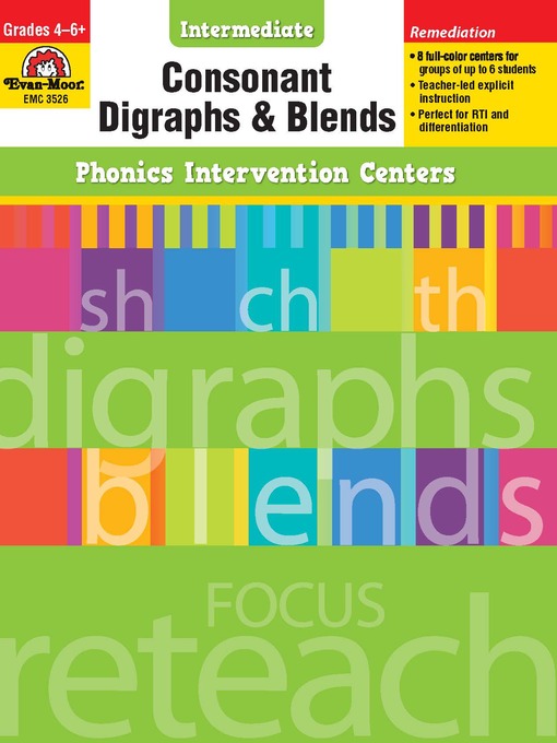 Cover image for Consonant Digraphs and Blend